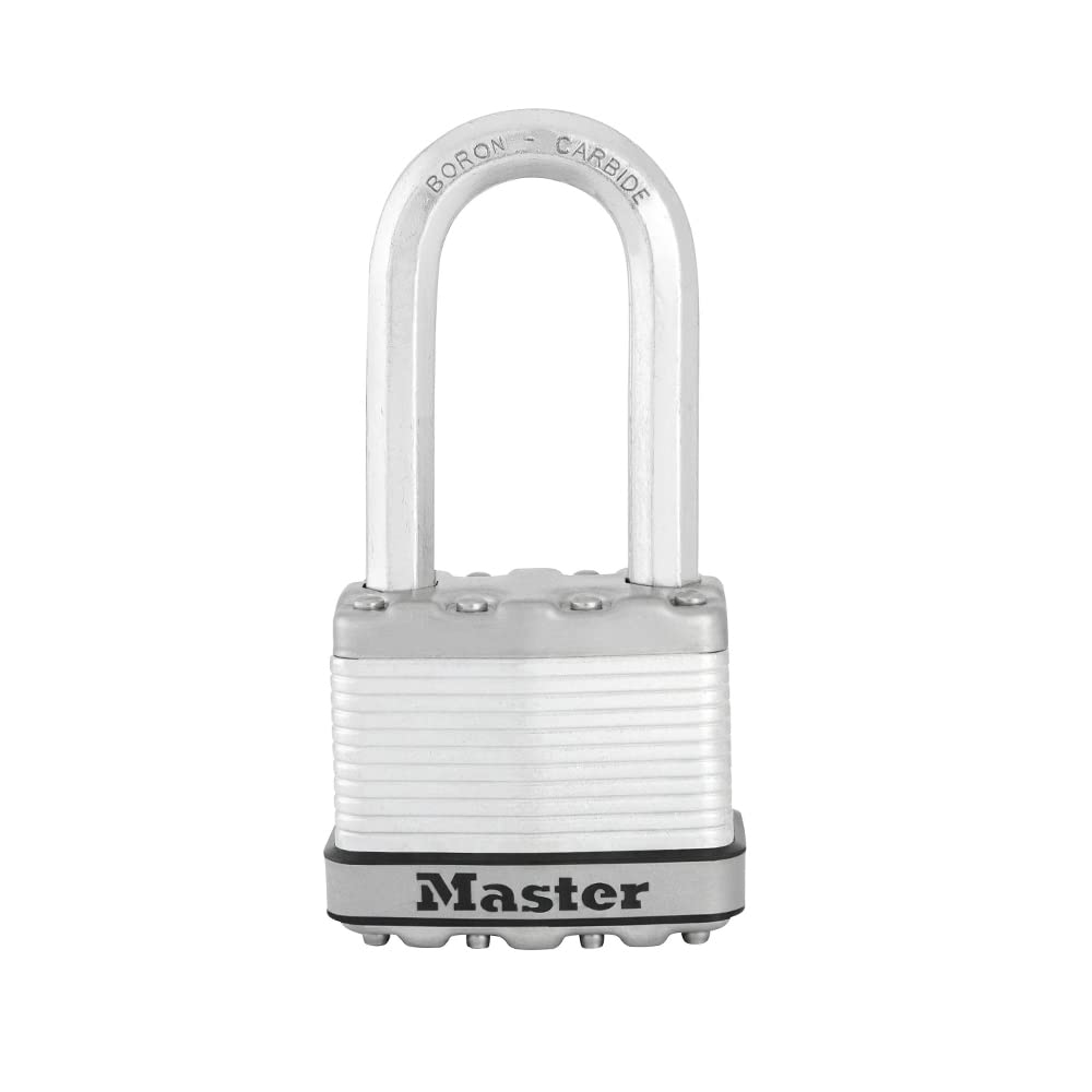 Master Lock M5XDLH Magnum Heavy Duty Padlock with Key, 1 Pack